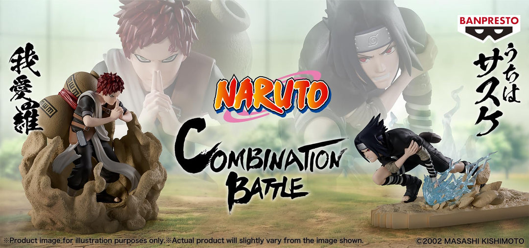 Banpresto - Naruto - Sasuke Uchiha II Combination Battle Figure