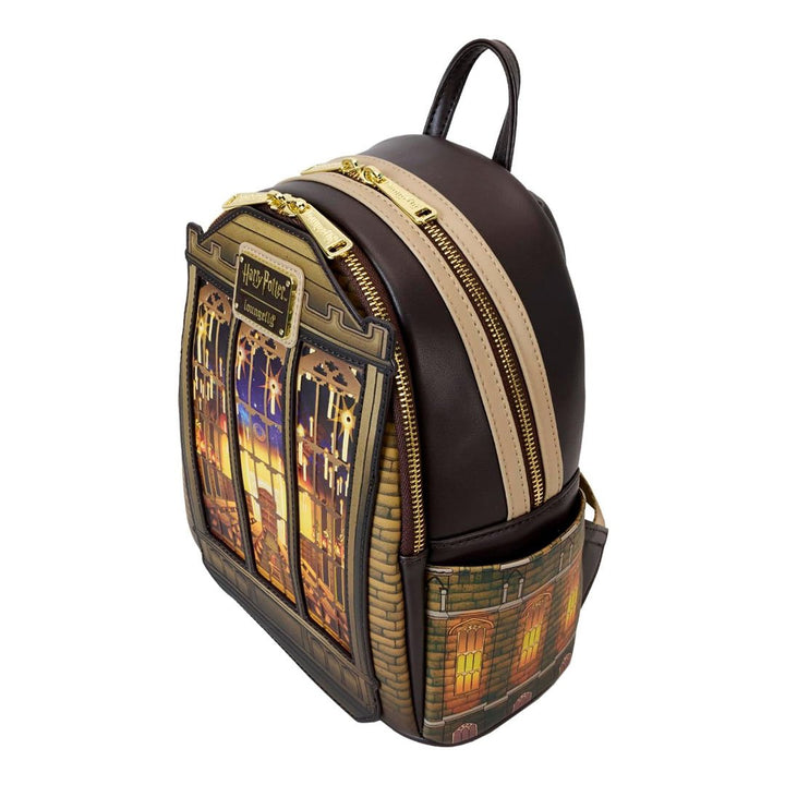 Loungefly Warner Brothers Harry Potter The Great Hall Light Up Mini Backpack