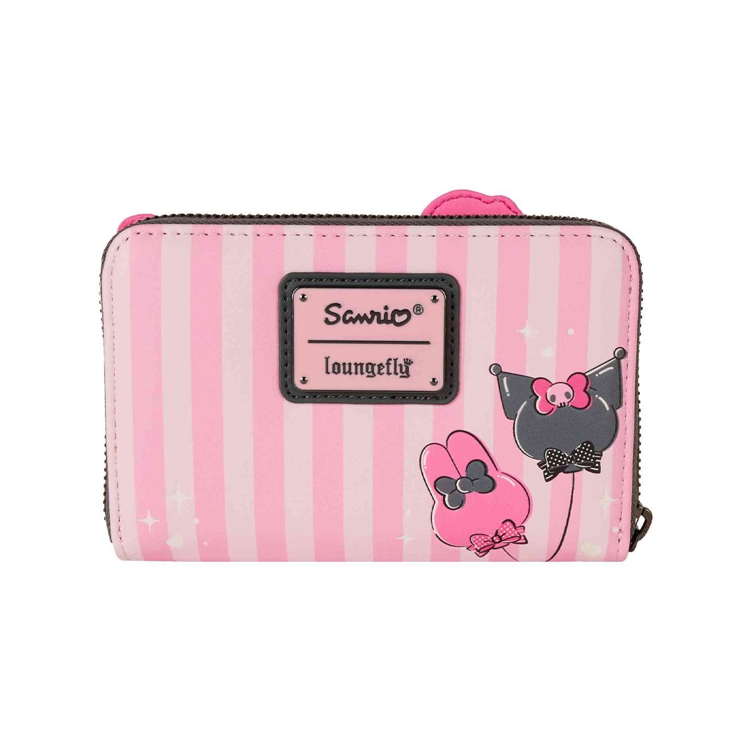 Loungefly Sanrio My Melody &amp; Kuromi Zip Around Wallet