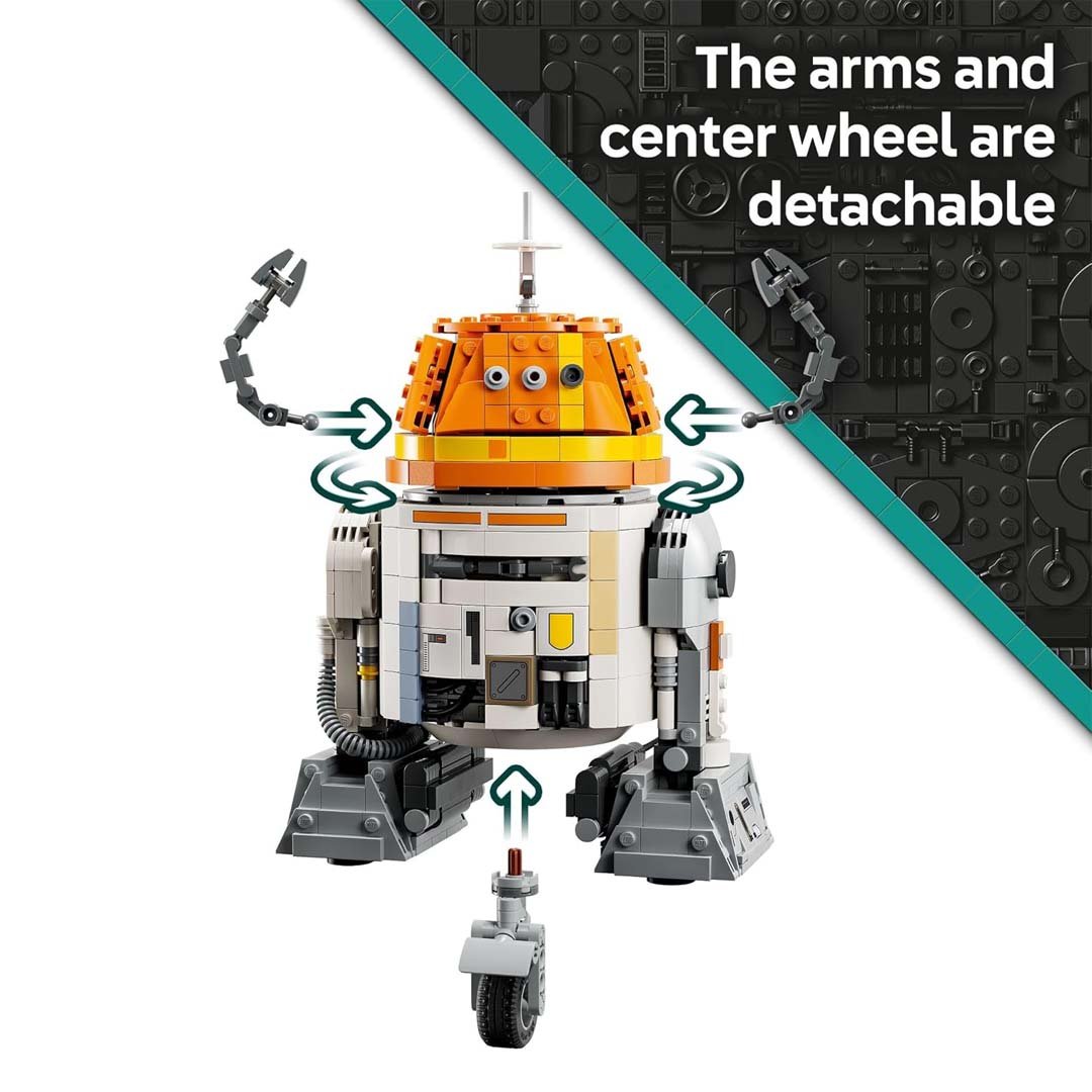 LEGO Star Wars Ahsoka Chopper (C1-10P) Astromech Droid (75416)