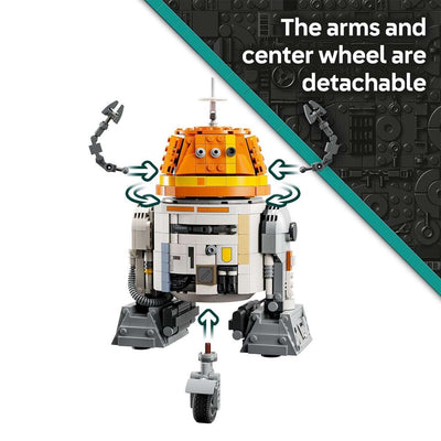 LEGO Star Wars Ahsoka Chopper (C1-10P) Astromech Droid (75416)