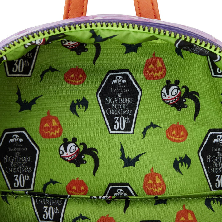 Loungefly Disney Nightmare Before Christmas Scary Teddy Present Mini Backpack