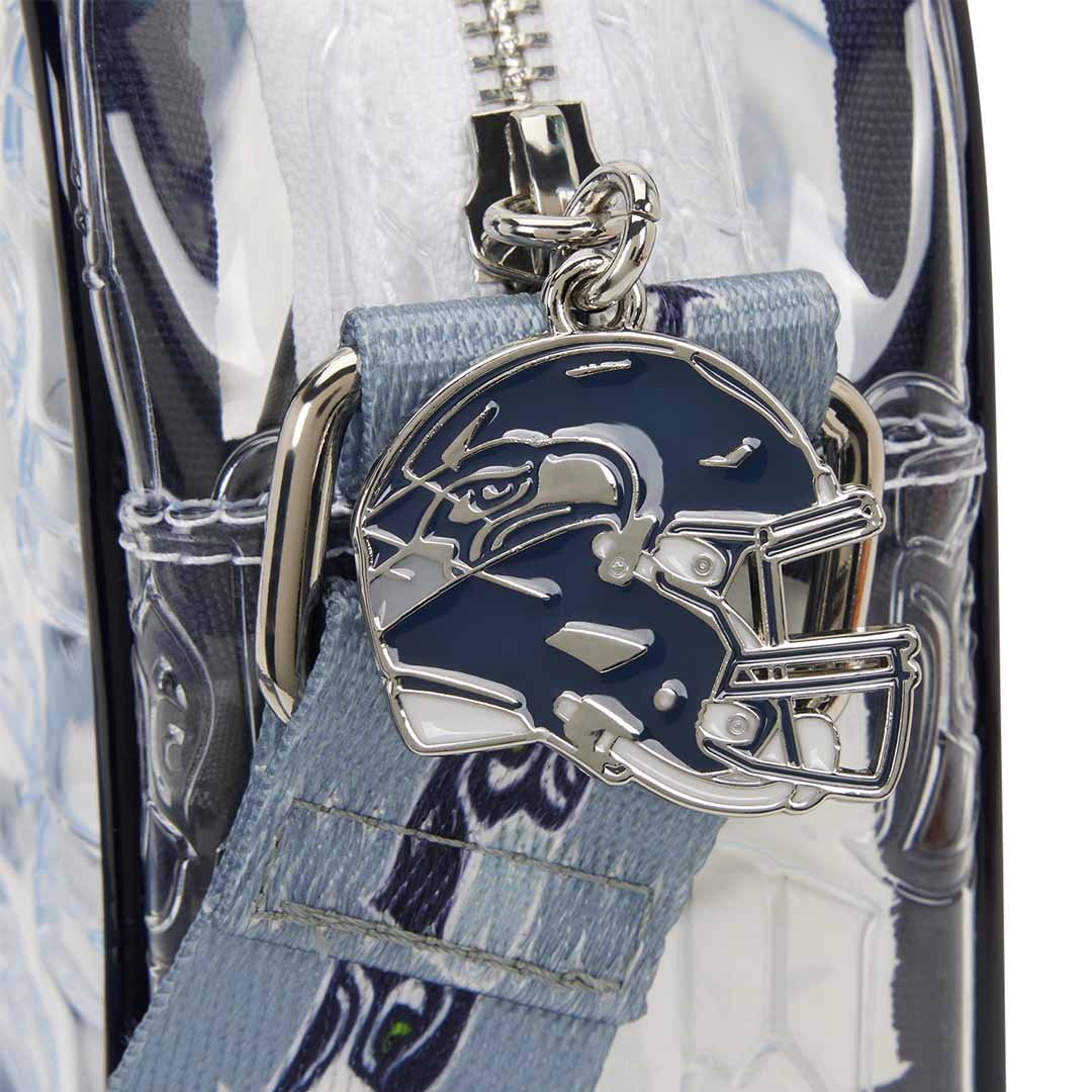 Loungefly NFL Seattle Seahawks Clear Crossbody Bag