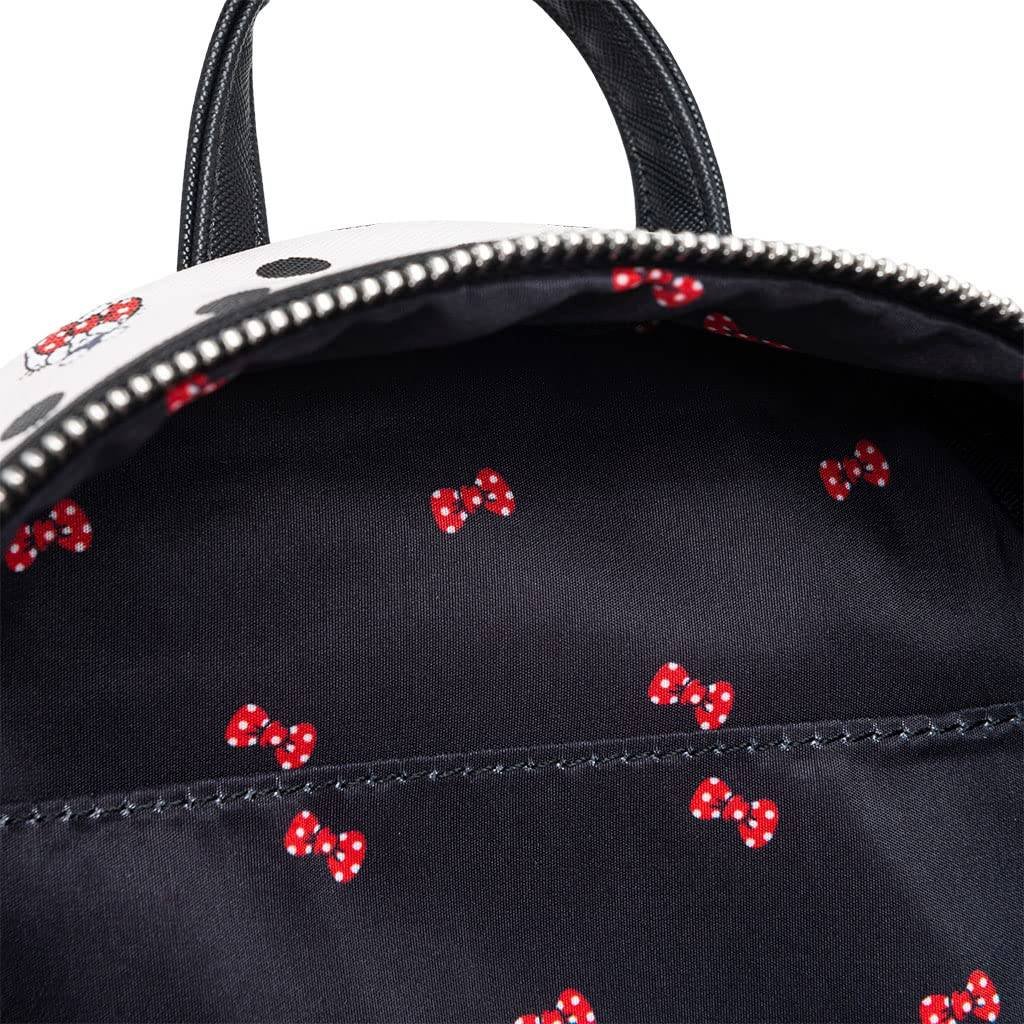 hello kitty denim with polka dots face backpack Hello Kitty Polka Dot PU Mini Backpack