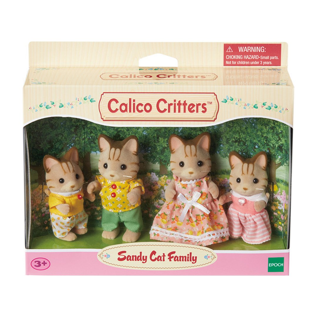 Calico Critters Sandy Cat Family