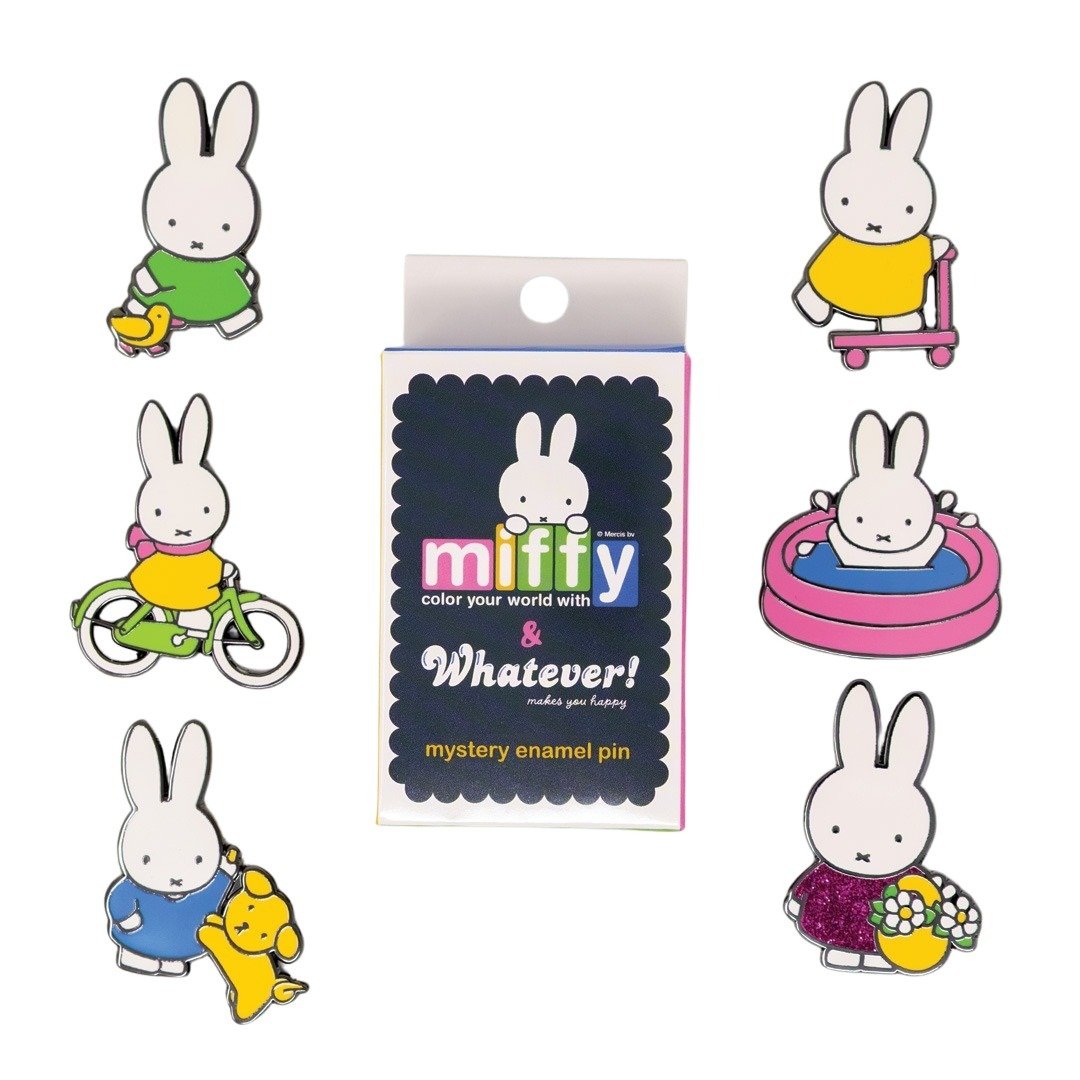 Whatever Makes You Happy Miffy Summer Time Fun Blind Box Enamel Pins
