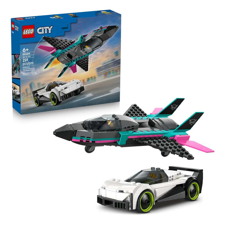 LEGO City Jet vs. Car (60489)