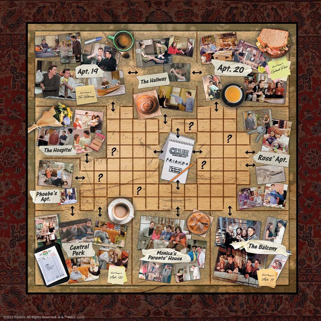Hasbro Clue: Friends