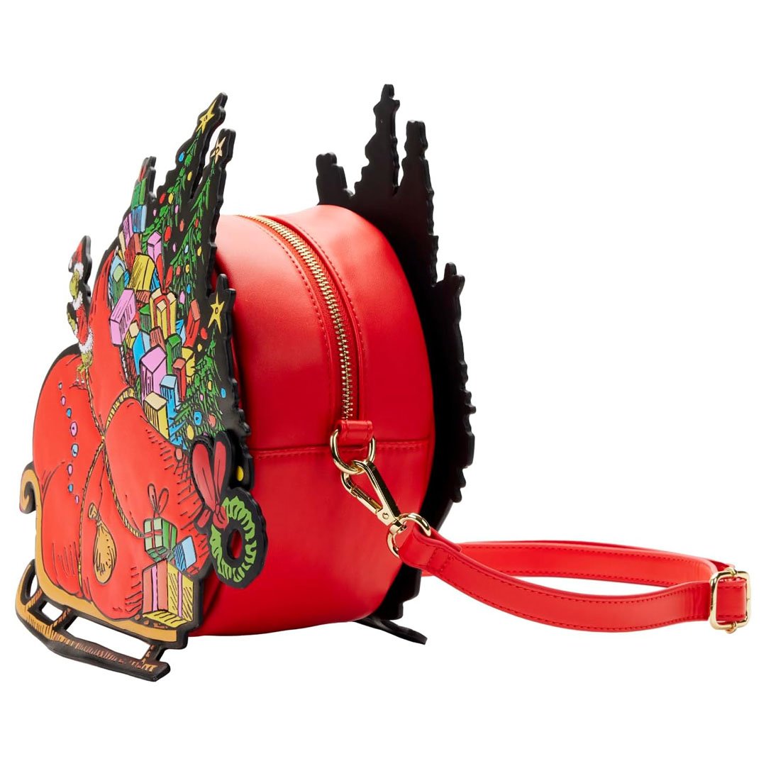 Loungefly Dr Seuss Grinch Sleigh Crossbody