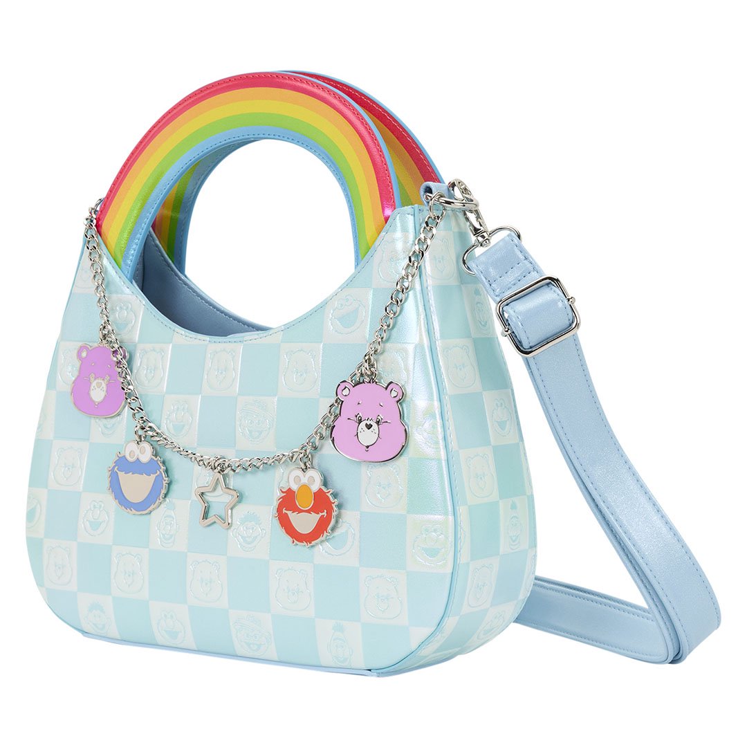 Loungefly Care Bears x Sesame Street Crossbody Bag