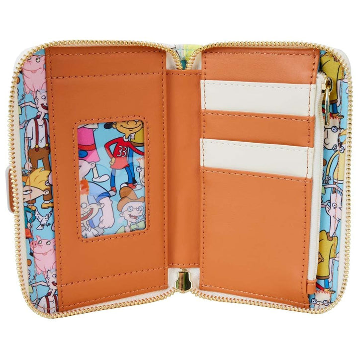 Loungefly Nickelodeon Hey Arnold Zip Around Wallet