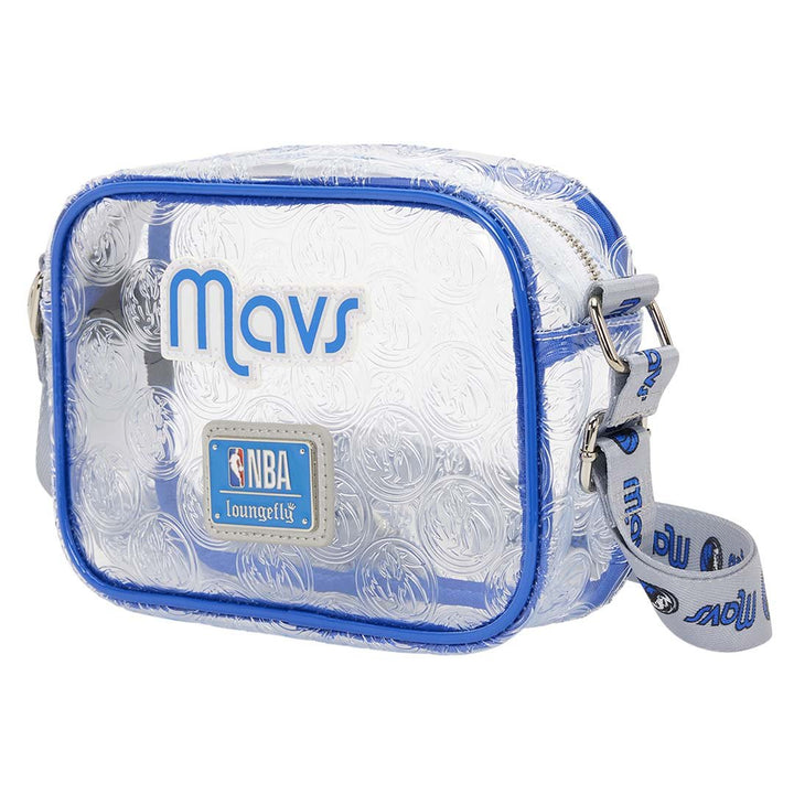 Loungefly NBA Dallas Mavericks Clear Crossbody Bag