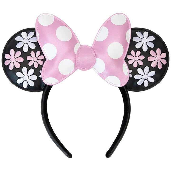 Loungefly Disney Minnie Mouse Floral Rock the Dots Headband