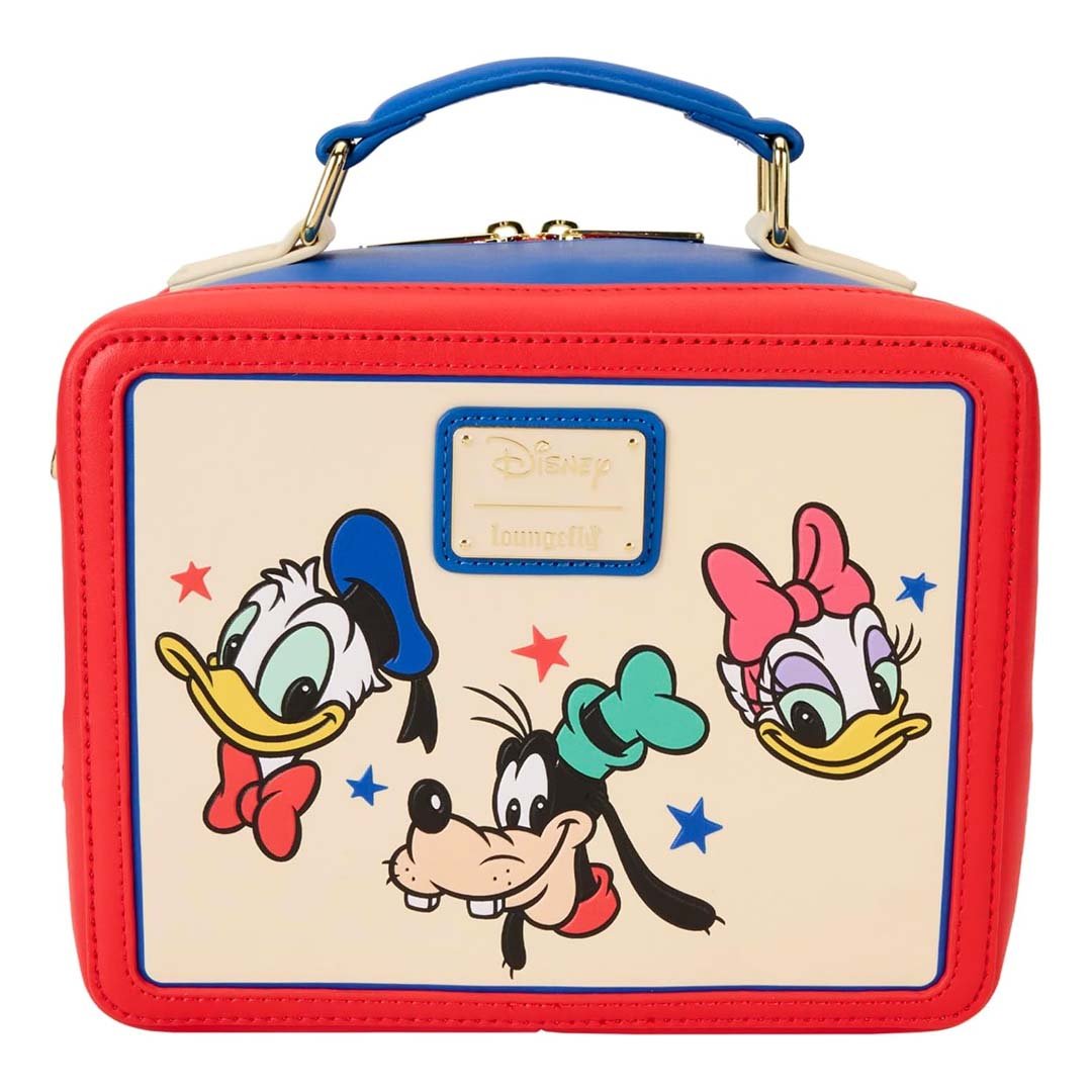 Loungefly Disney Mickey &amp; Friends Classic Lunchbox Crossbody Bag
