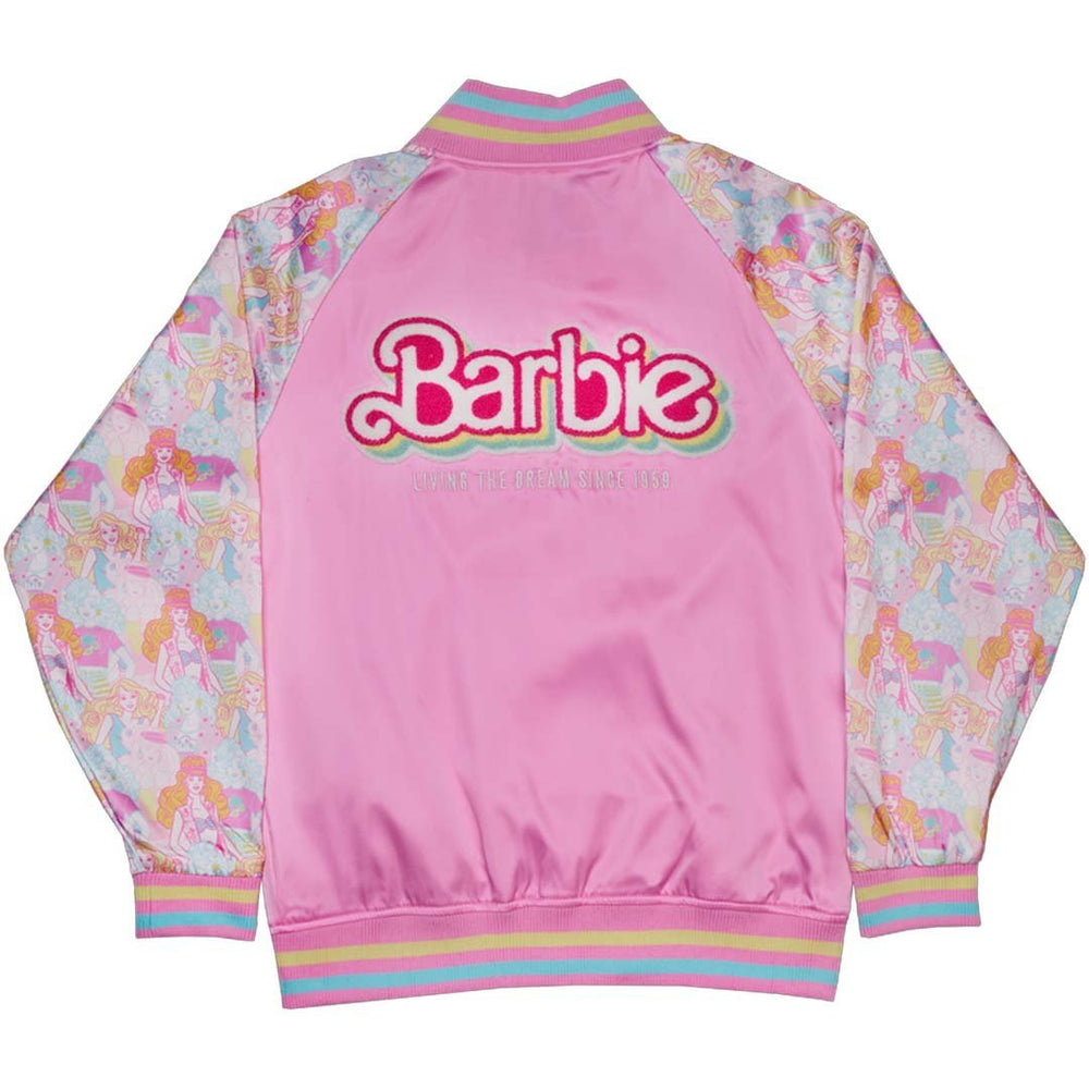 Loungefly Mattel Barbie 65th Anniversary Bomber Jacket - Front