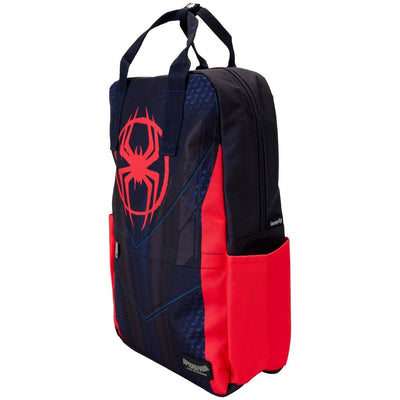 Loungefly Marvel Spiderverse Miles Morales Suit Full-Size Nylon Mini Backpack