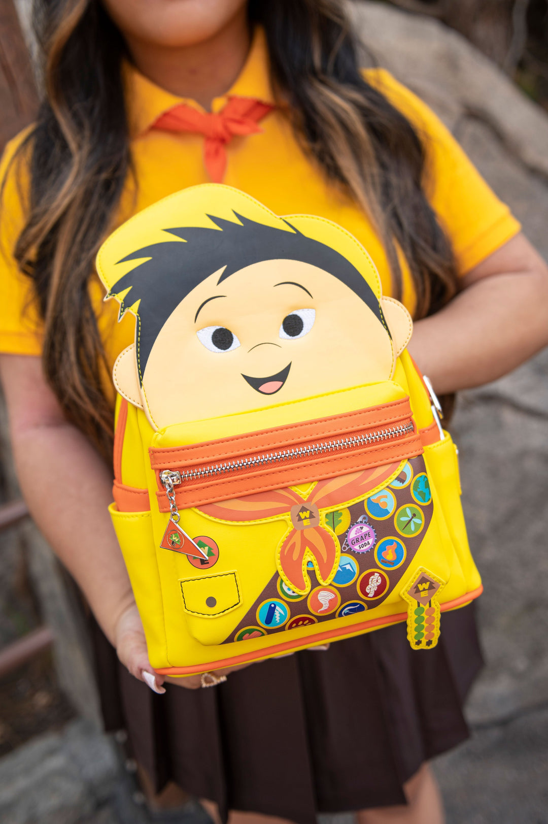 Loungefly Disney Pixar Up Russell Cosplay Mini Backpack  display picture 1
