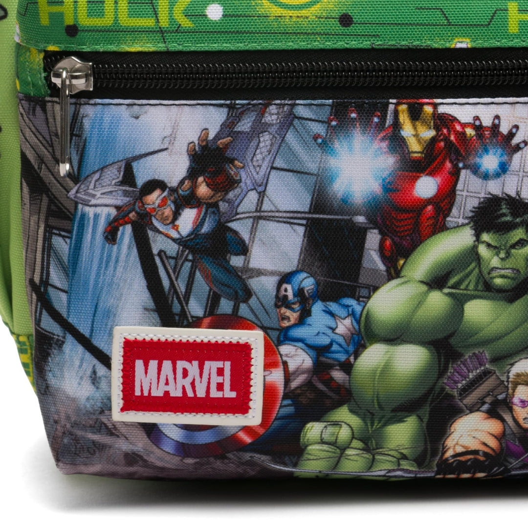 Wondapop Marvel Avengers The Hulk 13" Deluxe Nylon Daypack