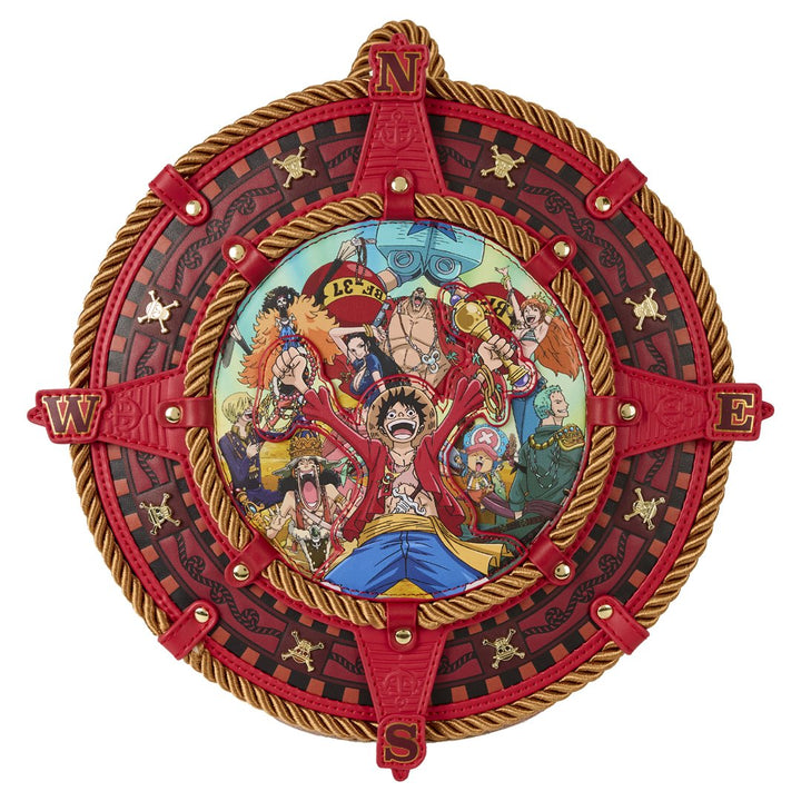 Loungefly Toei One Piece Compass Figural Mini Backpack
