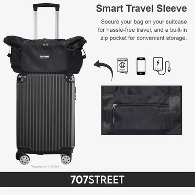 707 Street The Weekender Foldable Travel Bag