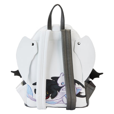 Loungefly Dreamworks How to Train Your Dragon Furies Mini Backpack - Back