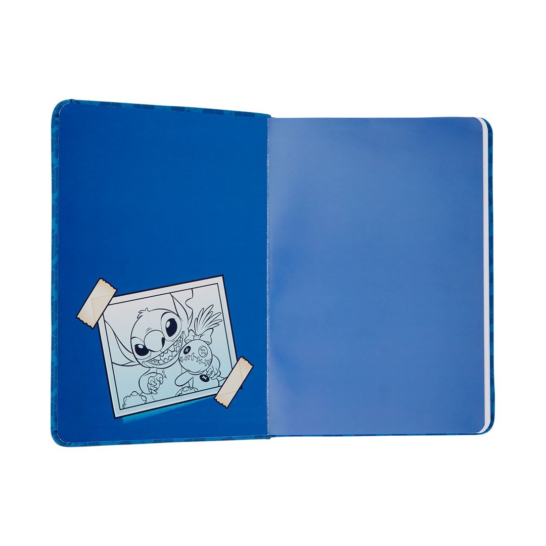 Loungefly Disney Stitch &amp; Scrump Refillable Stationery Journal