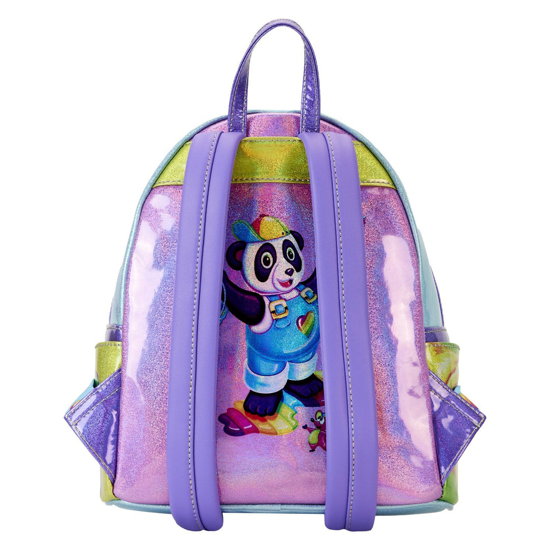 Loungefly Lisa Frank Color Block Mini Backpack