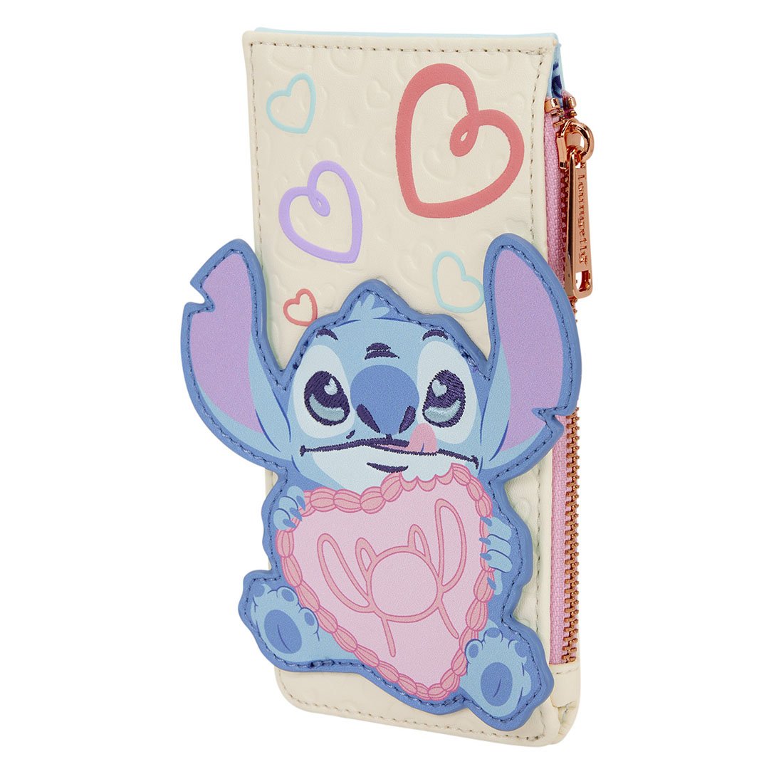 Loungefly Disney Lilo &amp; Stitch Be Mine Large Card Holder