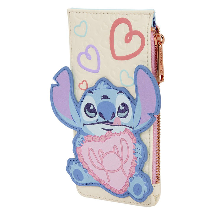Loungefly Disney Lilo &amp; Stitch Be Mine Large Card Holder