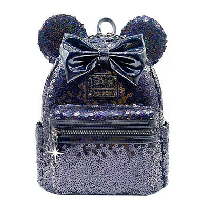 671803400047 - Loungefly Disney Minnie Mouse Celestial Dreams Sequin Mini Backpack -