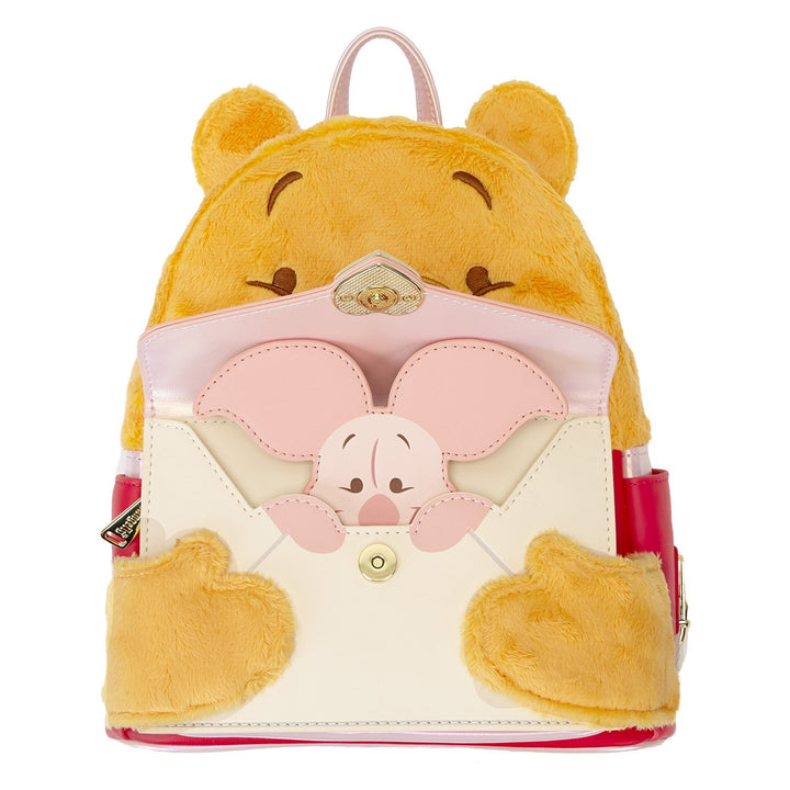 Loungefly Disney Winnie The Pooh &amp; Piglet Love Letter Cosplay Mini Backpack