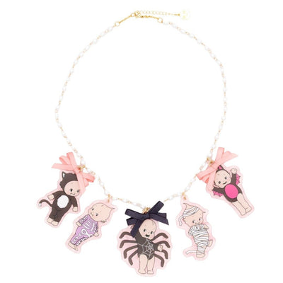 Whatever Makes You Happy Kewpie Costumes Acrylic Necklace