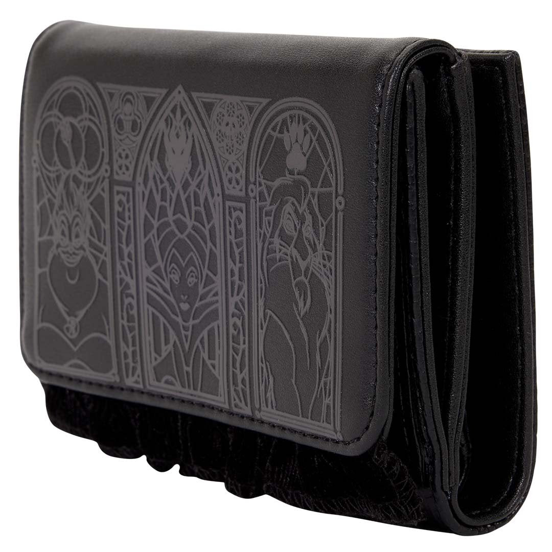 Loungefly Disney Villains Tri-Fold Wallet