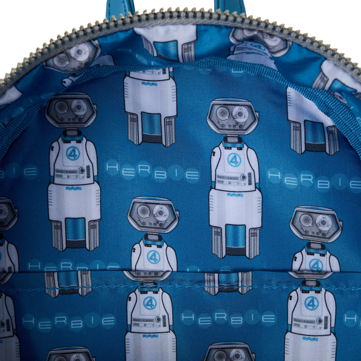 Loungefly Marvel The Fantastic Four H.E.R.B.I.E Cosplay Mini Backpack