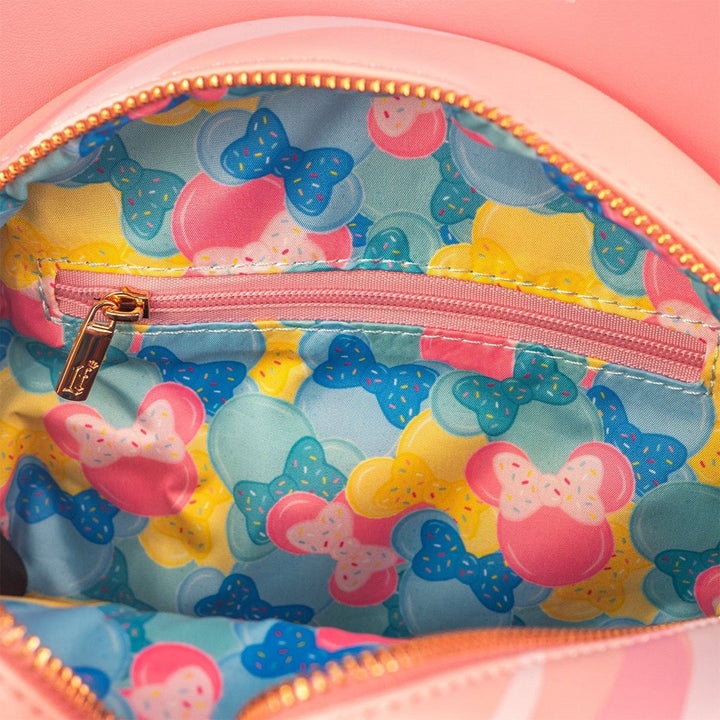 Loungefly Disney Minnie Mouse Macaron Convertible Mini Backpack