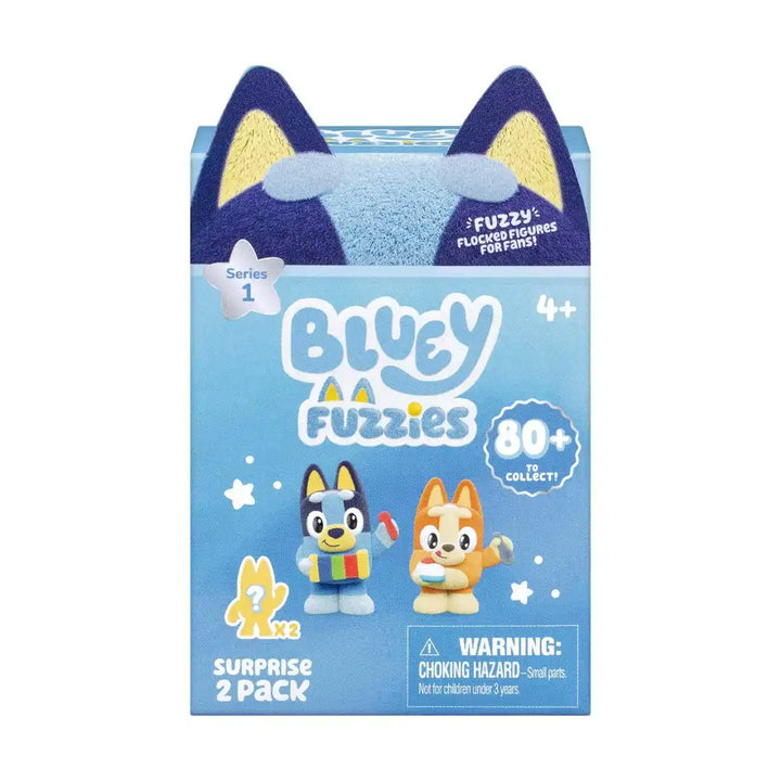 Ludo Studio Bluey Fuzzies Figure 2 Pack Blind Box