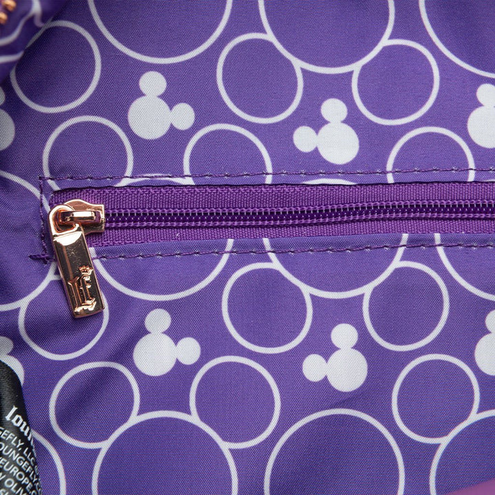 Loungefly Disney The Minnie Mouse Classic Series Mini Backpack: Lavender Haze - 707 Street Exclusive