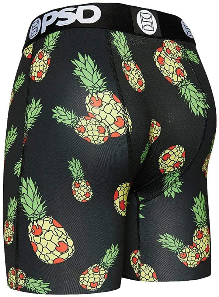 Black / Pineapple Pizza PSD Underwear Men&