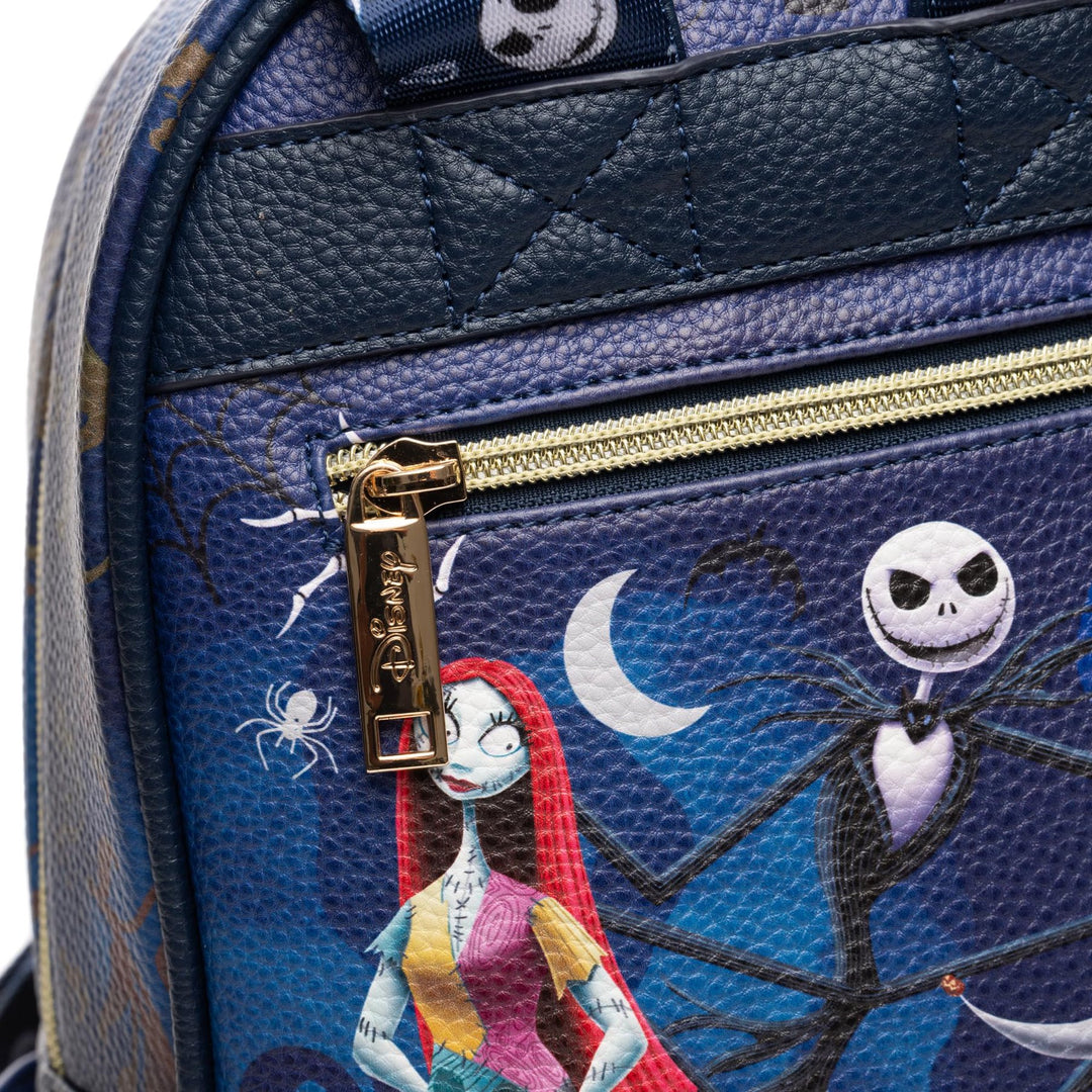 Wondapop Disney The Nightmare Before Christmas Nightmares Do Come True 11" Vegan Leather Mini Daypack