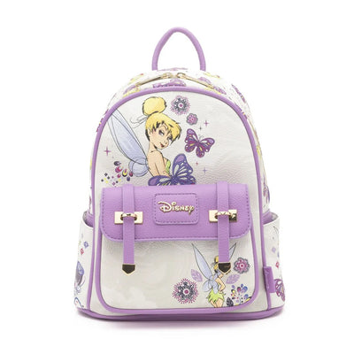 WondaPop Disney Peter Pan Tinker Bell 11" Vegan Leather Mini Backpack - Front