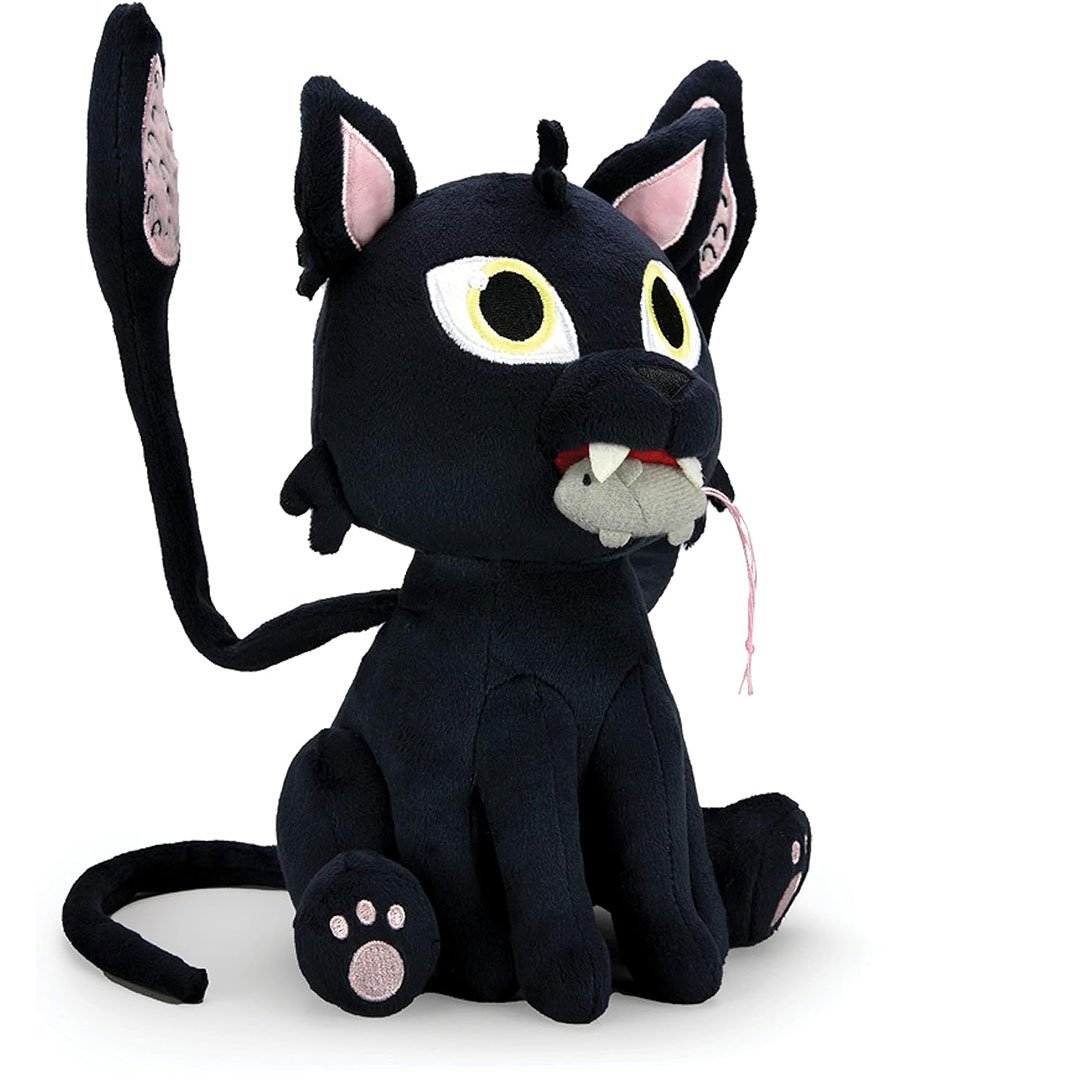 Kidrobot Dungeons & Dragons:  7.5" Displacer Beast Phunny Plush Toy - 3/4 right angle