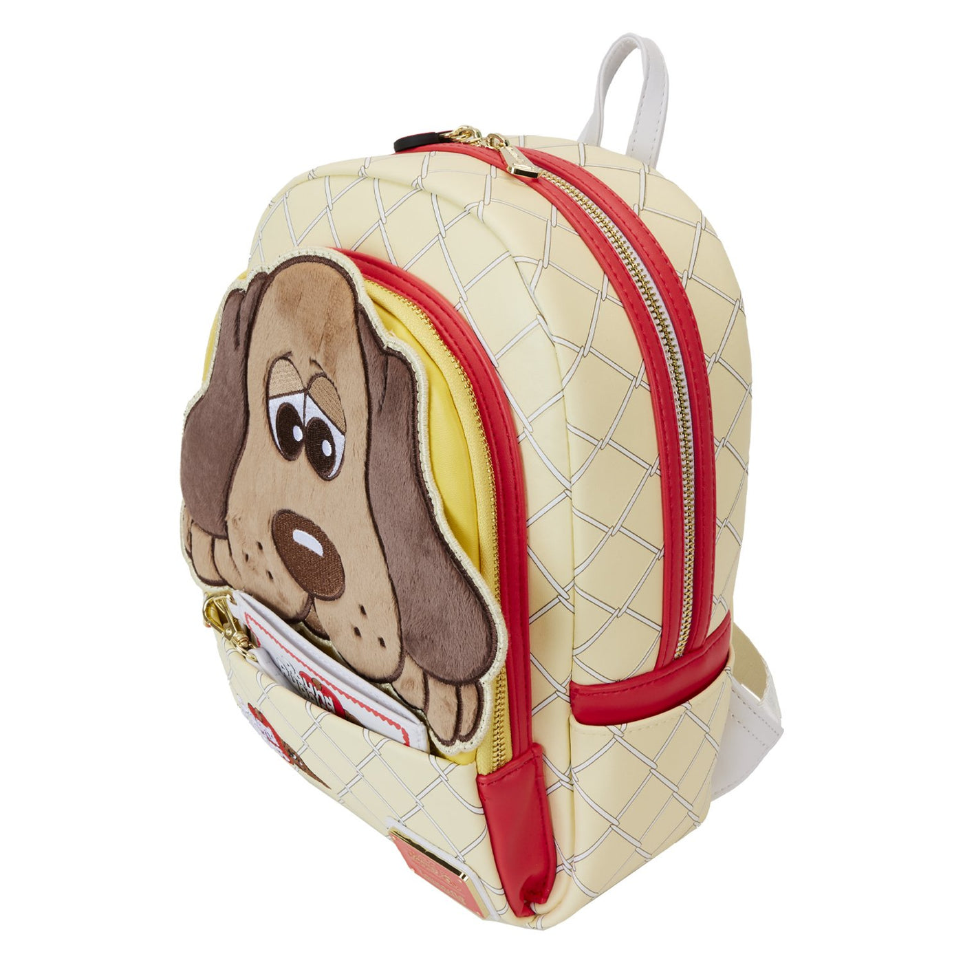 PUPBK0001 - Loungefly Hasbro Pound Puppies 40th Anniversary Mini Backpack - Top View