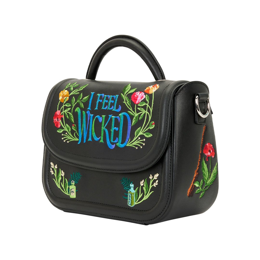 Loungefly Universal Wicked: For Good I Feel Wicked Crossbody Bag