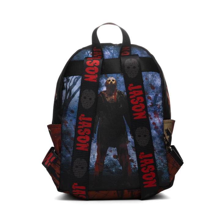 Wondapop Warner Brothers Friday The 13th Jason 13" Deluxe Nylon Mini Backpack