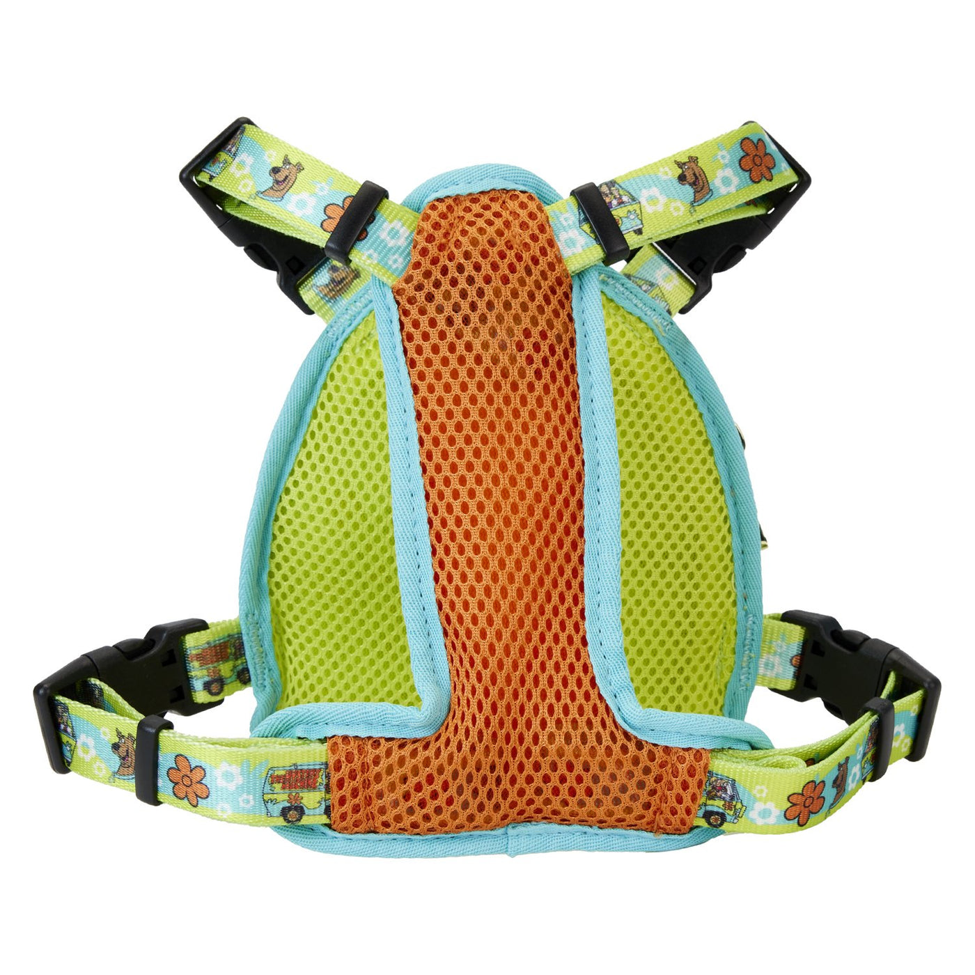 Loungefly Pets Warner Brothers Scooby-Doo Mystery Machine Mini Backpack Dog Harness - Back