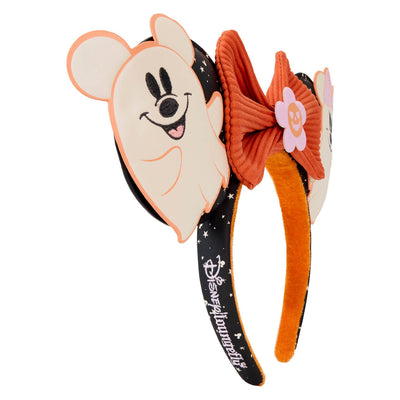 Loungefly Disney Mickey and Friends Halloween Ears Headband angled