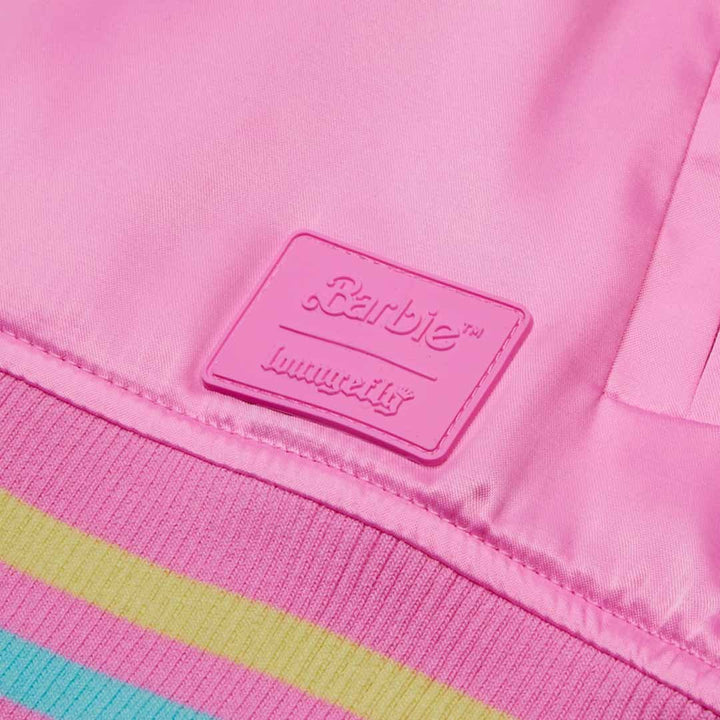 Loungefly Mattel Barbie 65th Anniversary Bomber Jacket - Front