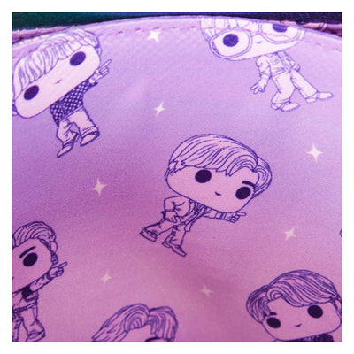 Loungefly Funko Pop! By Loungefly BTS Iridescent Quilted Crossbody Bag