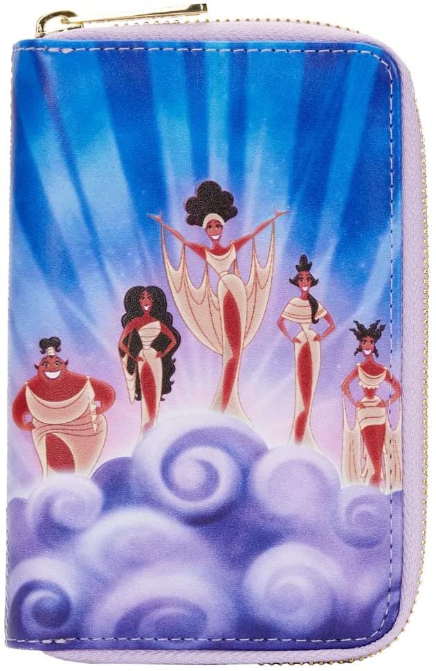 Loungefly Disney Hercules Muses Clouds Zip-Around Wallet