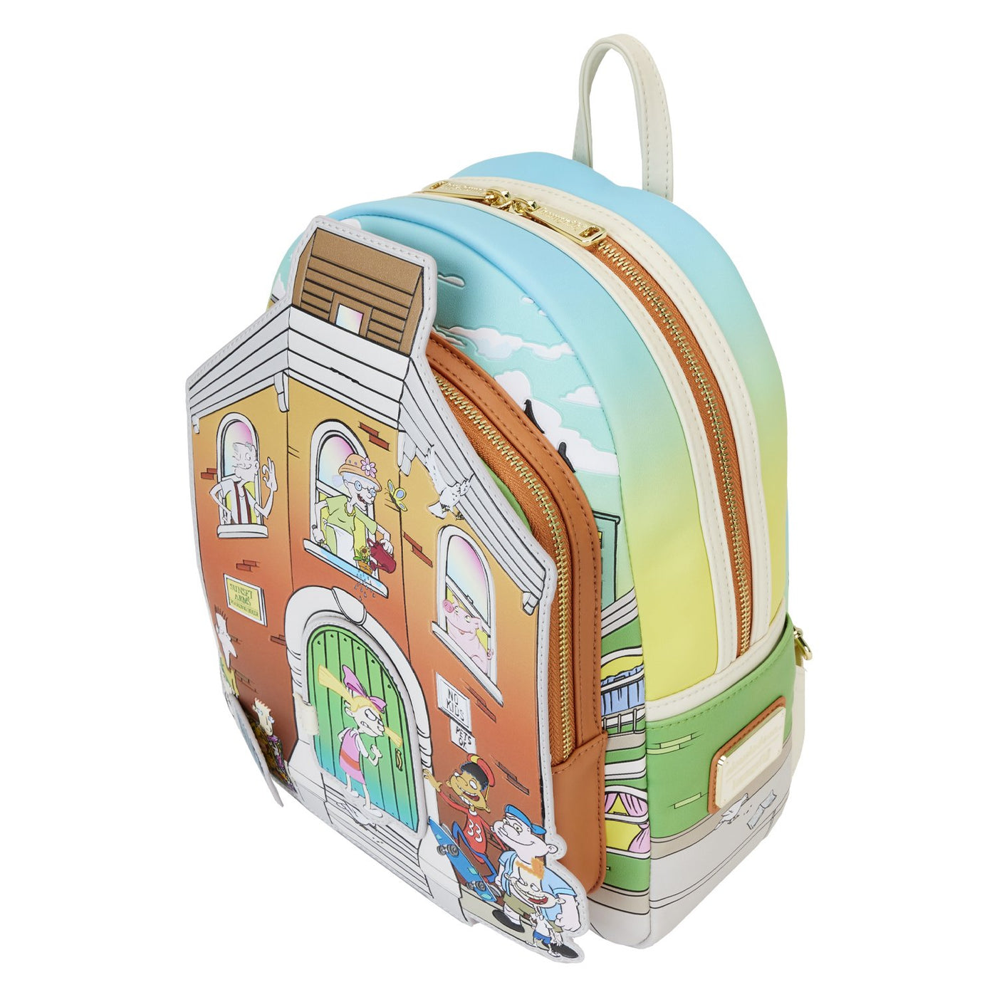 Loungefly Nickelodeon Hey Arnold House Mini Backpack - Side 2